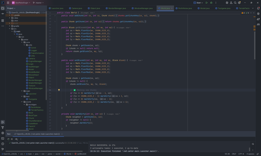 My code